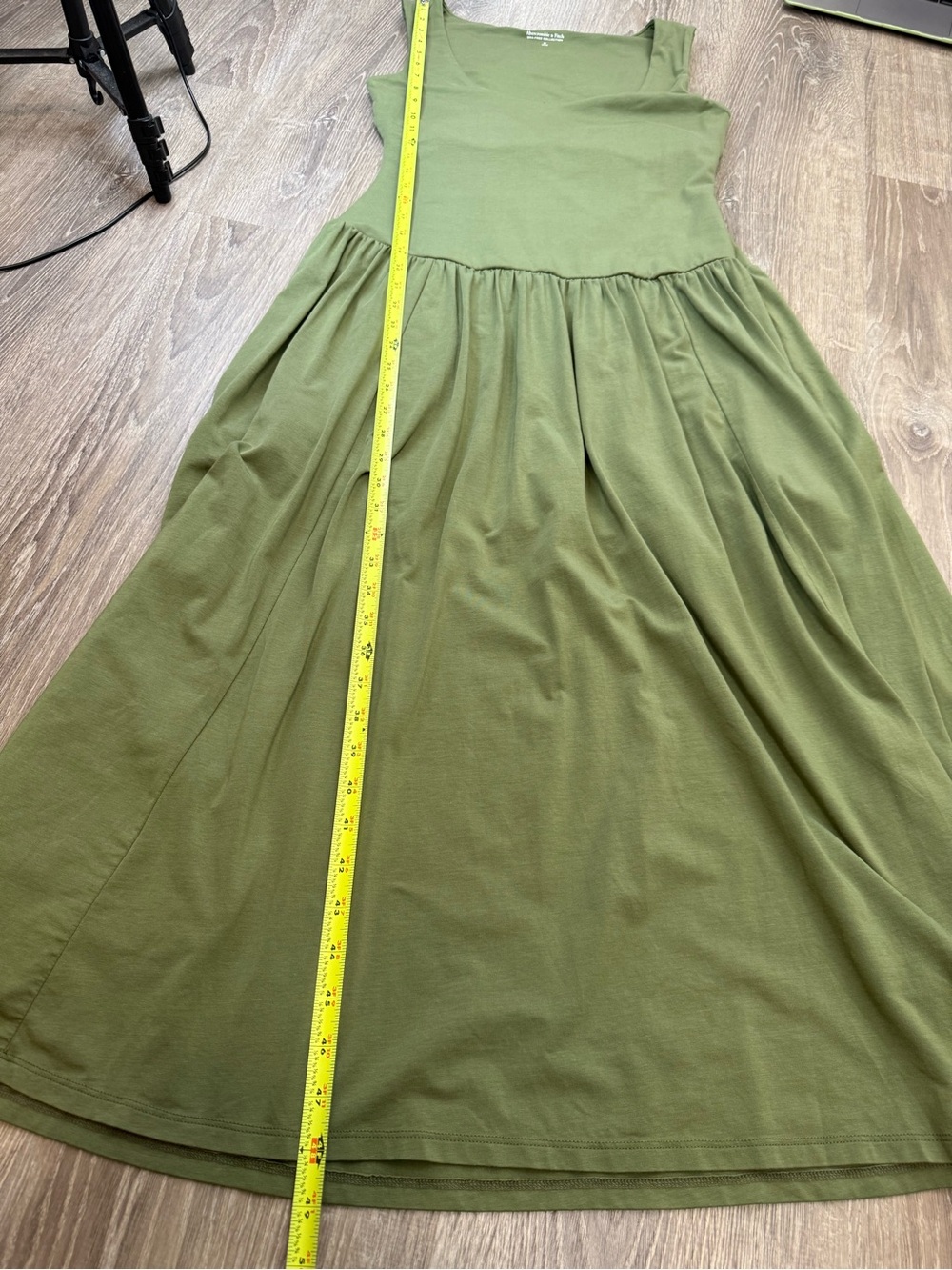 Abercrombie & Fitch Bra-Free 2-in-1 Reversible Knit Maxi Dress Medium - Picture 9 of 12